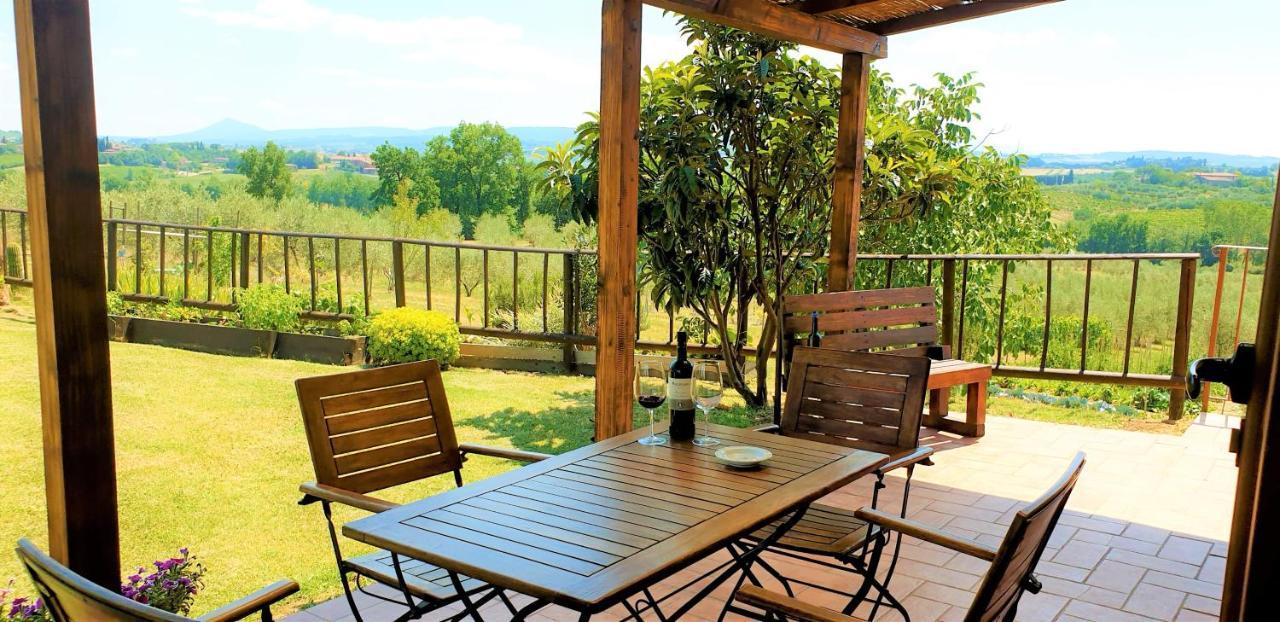 Casina Di Pacina Villa Abbadia di Montepulciano Eksteriør bilde