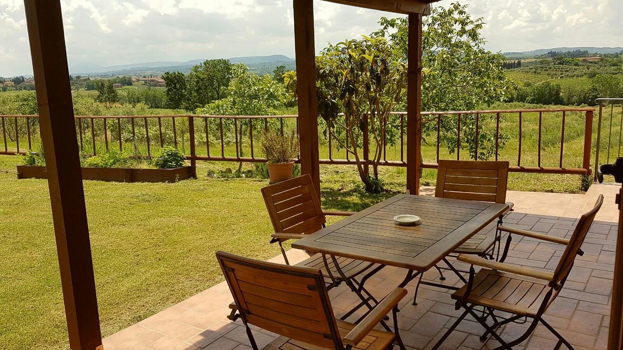 Casina Di Pacina Villa Abbadia di Montepulciano Eksteriør bilde